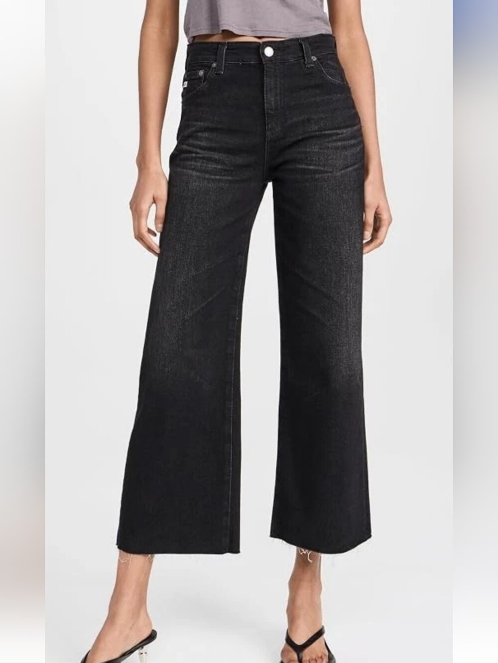 AG‎ Saige Wide Leg Crop Jeans